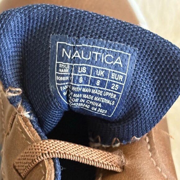 Nautica Loafer Casual Slip On Shoes Size 9 Kid's Boy Shoes - Picture 8 of 9